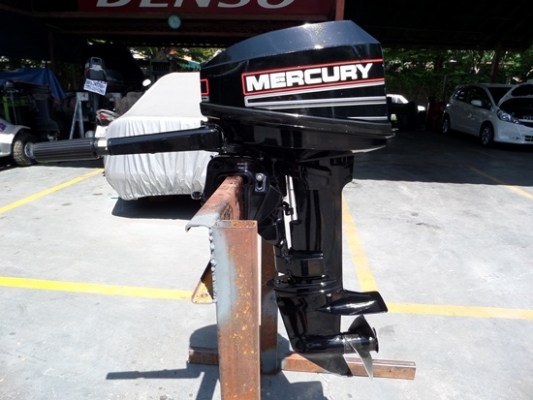เครื่องเรือ MERCURY 15 แรง พร้อมซากเรือยาง