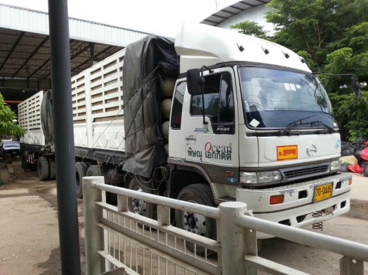 ขายรถบรรทุก HINO 2K 12 ล้อ กระบะเหล็ก ราคา 1,300,000 บาท