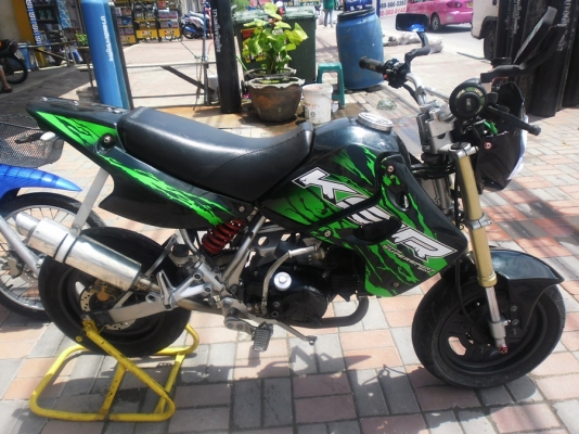 ksr 110c.รถบ้านมือเดียวเครื่องแน่นๆสีสวย