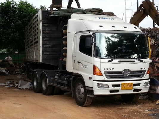 ขายรถบรรทุก HINO 2K 12 ล้อ กระบะเหล็ก ราคา 1,300,000 บาท