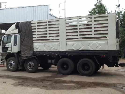 ขายรถบรรทุก HINO 2K 12 ล้อ กระบะเหล็ก ราคา 1,300,000 บาท