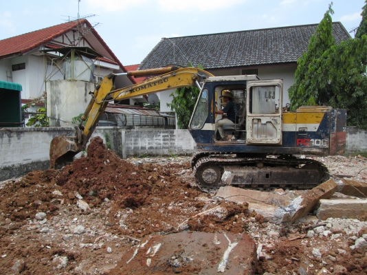 ขอนแก่น ขุด ตัด เจาะ รื้อถอน ทุบทิ้งอาคาร ลอกคลอง ถนน ปรับพื้นที่ ฯลฯ