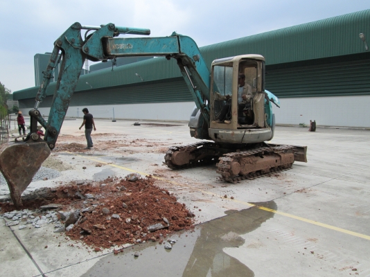 ขอนแก่น ขุด ตัด เจาะ รื้อถอน ทุบทิ้งอาคาร ลอกคลอง ถนน ปรับพื้นที่ ฯลฯ