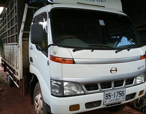 HINO DUTRO 121 HP TURBO EURO2 ปี 48 กระบะคอกเหล็กความยาว 5 เมตรสภาพสวย เครื่องแห้งแรงดีไม่มีเยิ้ม หัวเก๋งสีสันบางเดิมๆภายในสวยครบ แอร์เย็น พวงมาลัยเพาเวอร์ ช่วงล่างแน่นยางสภาพดี 6 ล้อประมาณ 70\% พร้อมบรรทุกพร้อมใช้งาน เอกสารทะเบียนภาษีครบพร้อม ราคาต่อรองเง HINO DUTRO 121 HP TURBO EURO2 ปี 48 กระบะคอกเหล็กความยาว 5 เมตรสภาพสวย เครื่องแห้งแรงดีไม่มีเยิ้ม หัวเก๋งสีสันบางเดิมๆภายในสวยครบ แอร์เย็น พวงมาลัยเพาเวอร์ ช่วงล่างแน่นยางสภาพดี 6 ล้อประมาณ 70\% พร้อมบรรทุกพร้อมใช้งาน เอกสารทะเบียนภาษีครบพร้อม ราคาต่อรองเง