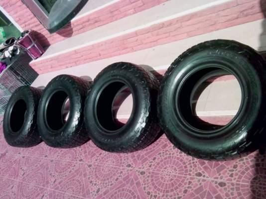 ขายยาง nitto all terrain  265-70-16 ปี 08 4เส้น 2000