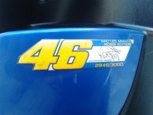 MIO125 (ล้อแม็กซ์) ตัวลิมิลเต็ท ลาย วาเลนติโน่ รอสซี่ สวยๆครับ