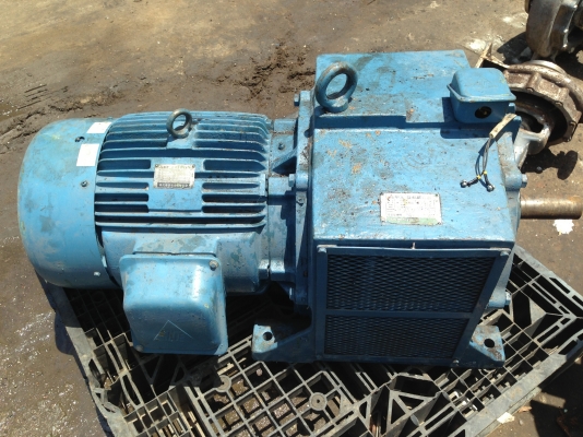 ขายมอเตอร์ TECO VS ปรับรอบ ขนาด 40 HP. สภาพสวย