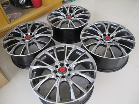 ขายล้อ LENSO SAMULAI  ขอบ17 4รู100