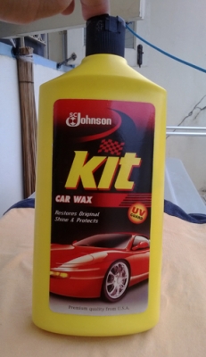 น้ำยาขัดเคลือบสีรถ + ผ้าไมโครไฟเบอร์