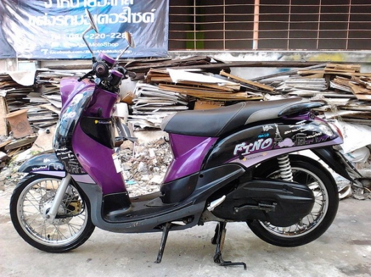 ขาย FINO ลายปารีส รถปี55 สวยๆราคาถูกครับ ขาย FINO ลายปารีส รถปี55 สวยๆราคาถูกครับ