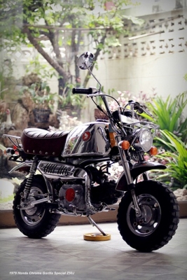 Honda1979 Chrome Gorilla Special Z50j Limited  อุปกรณ์เดิมๆญี่ปุ่นของครบๆทุกชิ้น ระบบสมบูรณ์ครบทุกอย่าง  tel 081 9315599