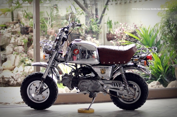 Honda1979 Chrome Gorilla Special Z50j Limited  อุปกรณ์เดิมๆญี่ปุ่นของครบๆทุกชิ้น ระบบสมบูรณ์ครบทุกอย่าง  tel 081 9315599