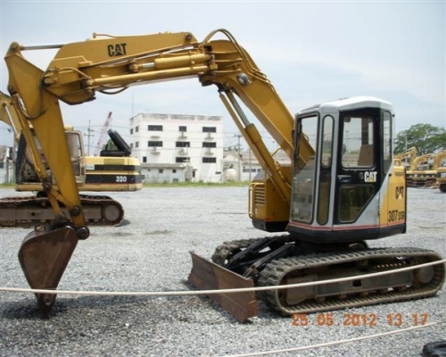 รถแม็คโคร CATERPILLA 307SSR นำเข้า ราคาถูก สภาพดี