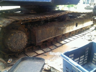 ขายรถแบคโฮ KOMATSU PC-120-5 เอกสารอิมวอย ไฟฟ้าครบ รถสวย ราคาต่อรอง