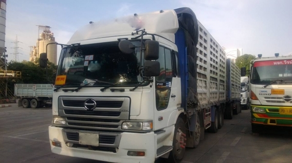 ขายรถพ่วง 24 ล้อ 2 เพลา แม่-ลูก กระบะเหล็กคอกเกษตรไม่ดั้ม จัดแน้นได้ HINO PROFIA P11C 325 แรง คอมมอลเร็ว ปี.54 รถสวย ประหยัดน้ำมันสุดๆ