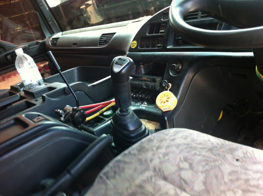 ขายรถพ่วง 24 ล้อ 2 เพลา แม่-ลูก กระบะเนียมคอกเกษตรดั้ม ISUZU GIGR-360 ปี53 เกียร์อีตั้น รถใช้น้อย สนใจโทร