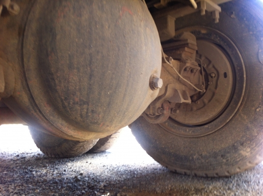 ขายรถพ่วง 24 ล้อ 2 เพลา แม่-ลูก กระบะเนียมคอกเกษตรดั้ม ISUZU GIGR-360 ปี53 เกียร์อีตั้น รถใช้น้อย สนใจโทร