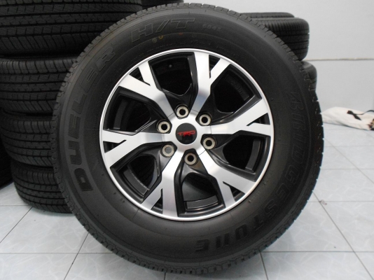 ขายล้อแม็ก Toyota Vigo Champ TRD ขอบ 17 พร้อมยางปี 12/เทิร์นได้-ใส่ฟรีค่ะ
