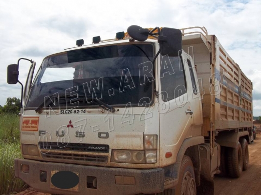 ขาย มิตซู 260 แรง ยูโรทู ปี 52 M627 / พ่วง 18 ล้อดั๊ม ( มี 4 พ่วง )