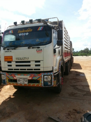 isuzu deca 360 พ่วง กระบะ สามมิตร