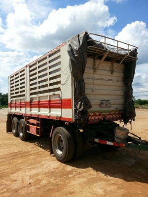 isuzu deca 360 พ่วง กระบะ สามมิตร