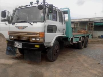 HINO F17 เทรนเลอร์ 2เพลา ท้ายไฮดรอลิค ขึ้รถเกี่ยว