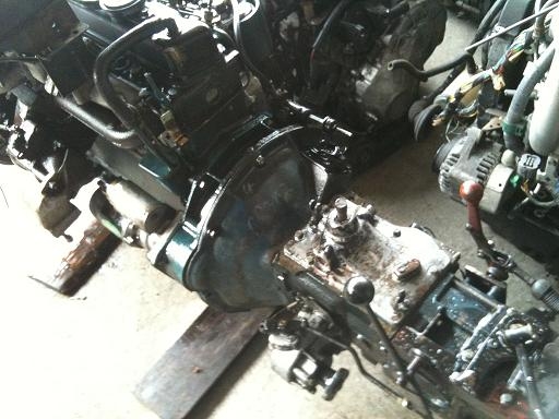 ขาย เครื่องยนต์ SD33 Turbo  พร้อมเกียร์   สภาพสวยคับ