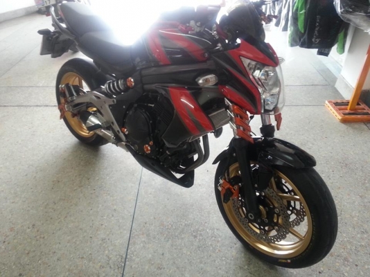 ขาย KAWASAKI  ER6N 2012 ไมล์ 5xxx  ของแต่งตรึม รับแลกเทริน์ ลดราคาคับ