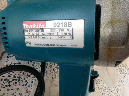 ขายเครื่องขัดสี รอบ2000 ยี่ห้อมากีต้า รุ่น 9218B