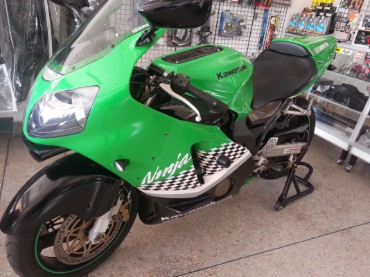 Kawasaki Zx12 ปี 2001 พร้อม สรรพสามิตร (แท้) หัวฉีด รับแลกเทริ์น