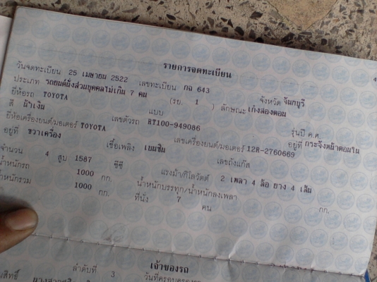 เล่มทะเบียน... มี หลายรูปแบบให้เลือก รูปเพียบลองดูครับ