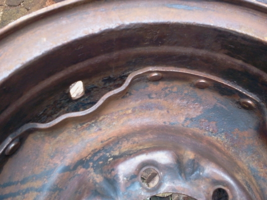 ขายกระทะตีขอบ RN36 4วง ม้ากระโดด4WDช่วงสั้นแท้นอก