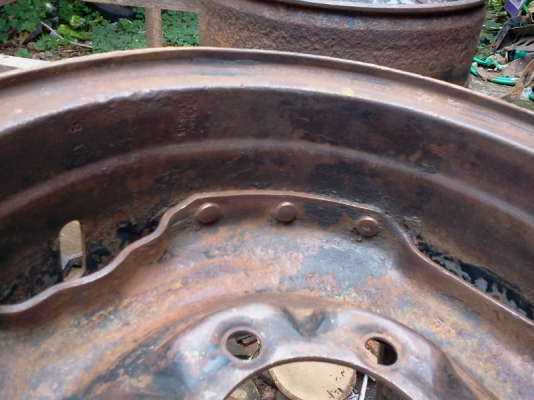 ขายกระทะตีขอบ RN36 4วง ม้ากระโดด4WDช่วงสั้นแท้นอก