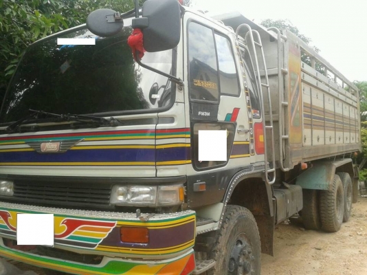 ขายรถสิบล้อ HINO FM 3M  240 แรง กะบะมิเนียม มีระบบลากพ่วง รถสวยพร้อมใช้ง่าน