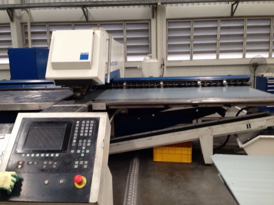 เครื่อง Punching Machine เหล็กแผ่น ระบบสั่งการด้วยคอมพิวเตอร์ ทำงานรวดเร็ว