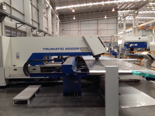 เครื่อง Punching Machine เหล็กแผ่น ระบบสั่งการด้วยคอมพิวเตอร์ ทำงานรวดเร็ว