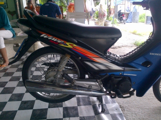 ขาย!เวฟ100 ปี46 รถเครื่องเดิมแน่นๆ  พร้อมใช้ ทะเบียน+เอกสารโอน ภาษีไม่หมด