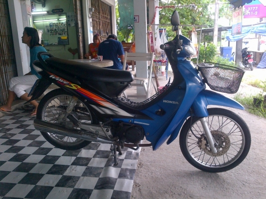 ขาย!เวฟ100 ปี46 รถเครื่องเดิมแน่นๆ  พร้อมใช้ ทะเบียน+เอกสารโอน ภาษีไม่หมด