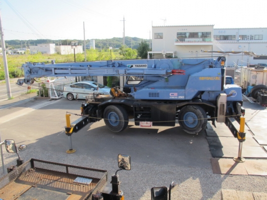 ขาย รถเครนนำเข้าจากญี่ปุ่น TADANO TR-250 M6 ปี 2000