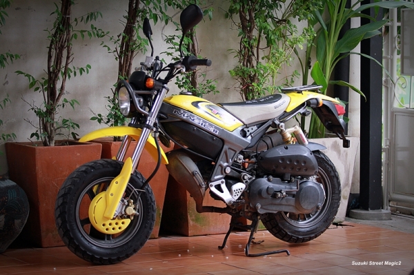 Suzuki Street Magic2  ประกอบใหม่เดิมๆJapan