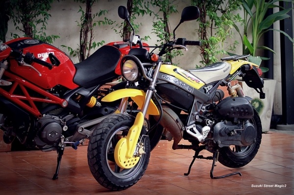 Suzuki Street Magic2  ประกอบใหม่เดิมๆJapan
