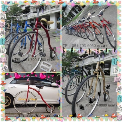 ขายจักรยานล้อโตสวย น้ำหนักเบา พกพาสะดวกไม่ซ้ำใคร...