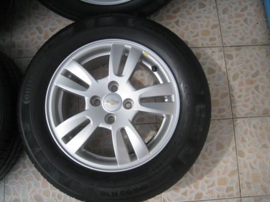 ขายล้อแม็ก Chevrolet sonic 15"x6" 4รู100 +ยาง 12,1 เส้นและยางปี 13,3เส้น   สนใจติดต่อเล็กคลองสามครับ (081-3747940)