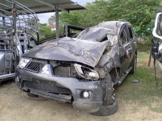 ขายด่วน MITSUBISHI PAJERO SPORTรถอุบัติเหตุ