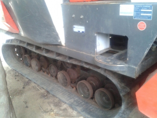 ขายรถเกี่ยวข้าว KUBOTA DC68G พร้อมเทนเลอร์