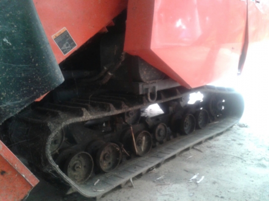 ขายรถเกี่ยวข้าว KUBOTA DC68G พร้อมเทนเลอร์