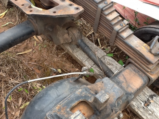 ขายด่วน เพืองท้ายสิบล้อเพลาเดียวถอดจากf17ครับ