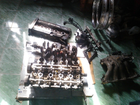 ขาย ฝาสูบ ข้อก้าน อะไหล่ crvปี98