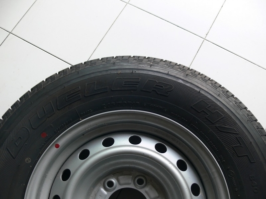 ขาย ยางอะไหล่พร้อมกะทะ Bridgestone 245/70 R16 H/T840