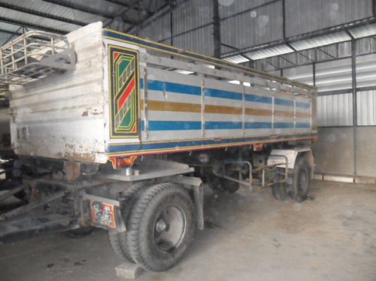 Hino Mega 260 แรง แก๊ส CNG 6 ถัง แม่ลูก อู่ สหะกิจ ปี 47-48 ยาง 90\%  คัสซีเลี้ยม พร้อมใช้